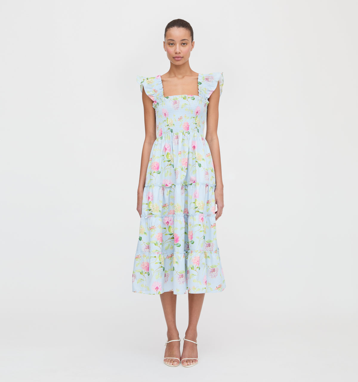 The Ellie Nap Dress in Hydrangea Chintz
