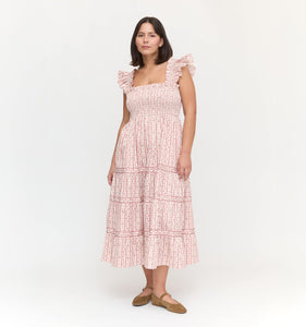 The Ellie Nap Dress in Pink Emma Stripe