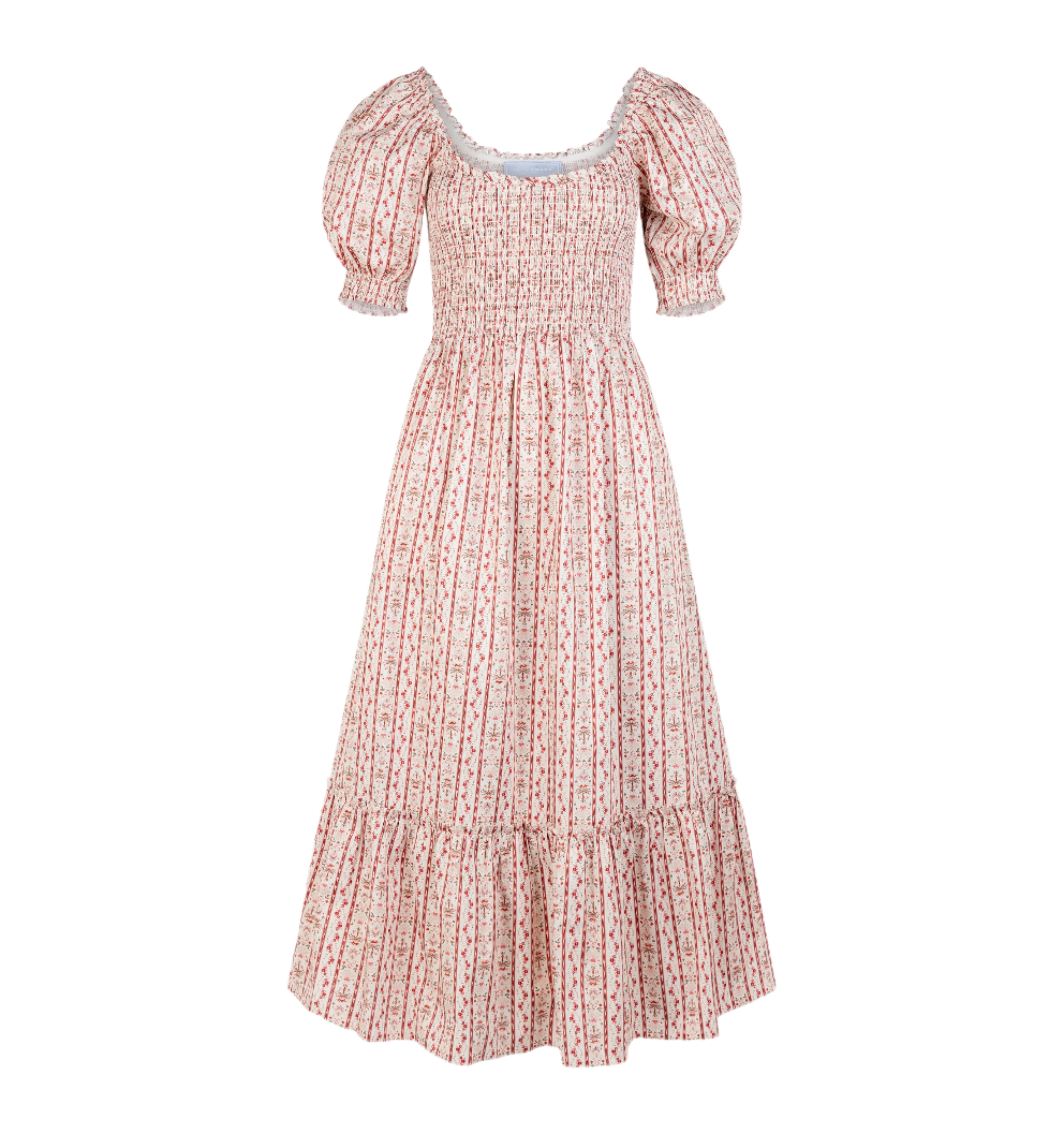 The Louisa Nap Dress in Pink Emma Stripe