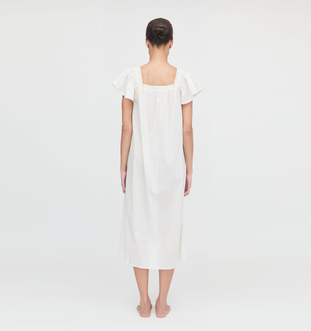 The Therese Nightgown in Soft Ivory
