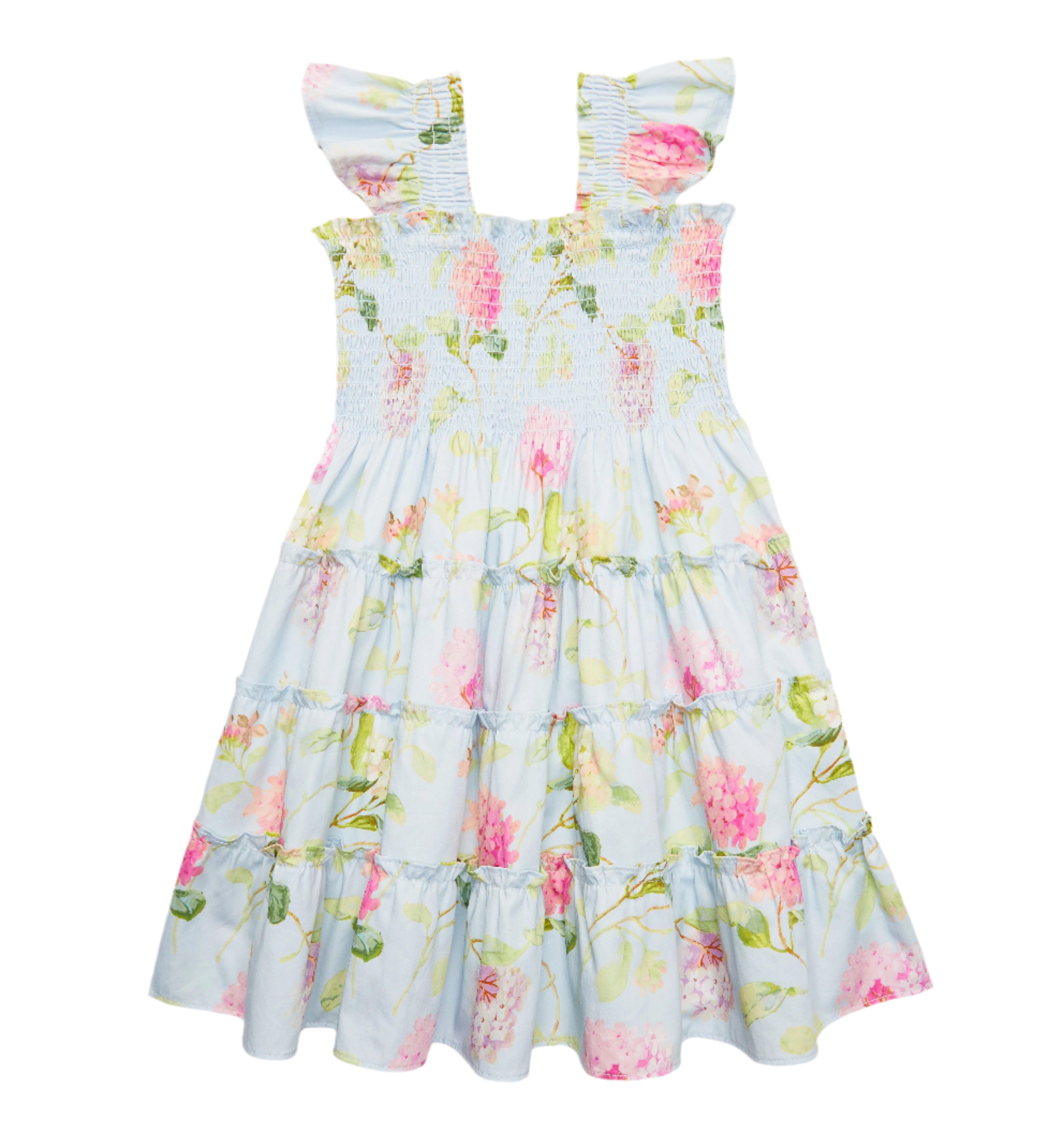 The Tiny Ellie Nap Dress in Hydrangea Chintz