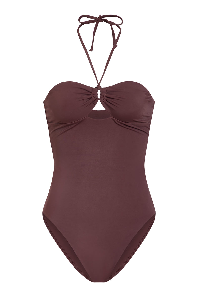 The Zoe One Piece in Mink
