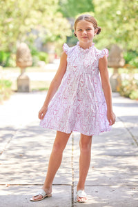 Tiered Charleston Dress Albany Floral