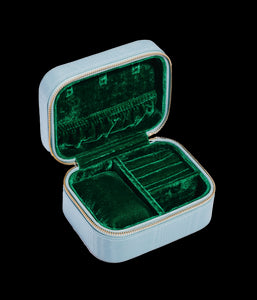 Jewelry Travel Case in Aqua