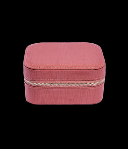 Jewelry Travel Case in Dusty Rose