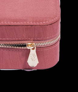 Jewelry Travel Case in Dusty Rose