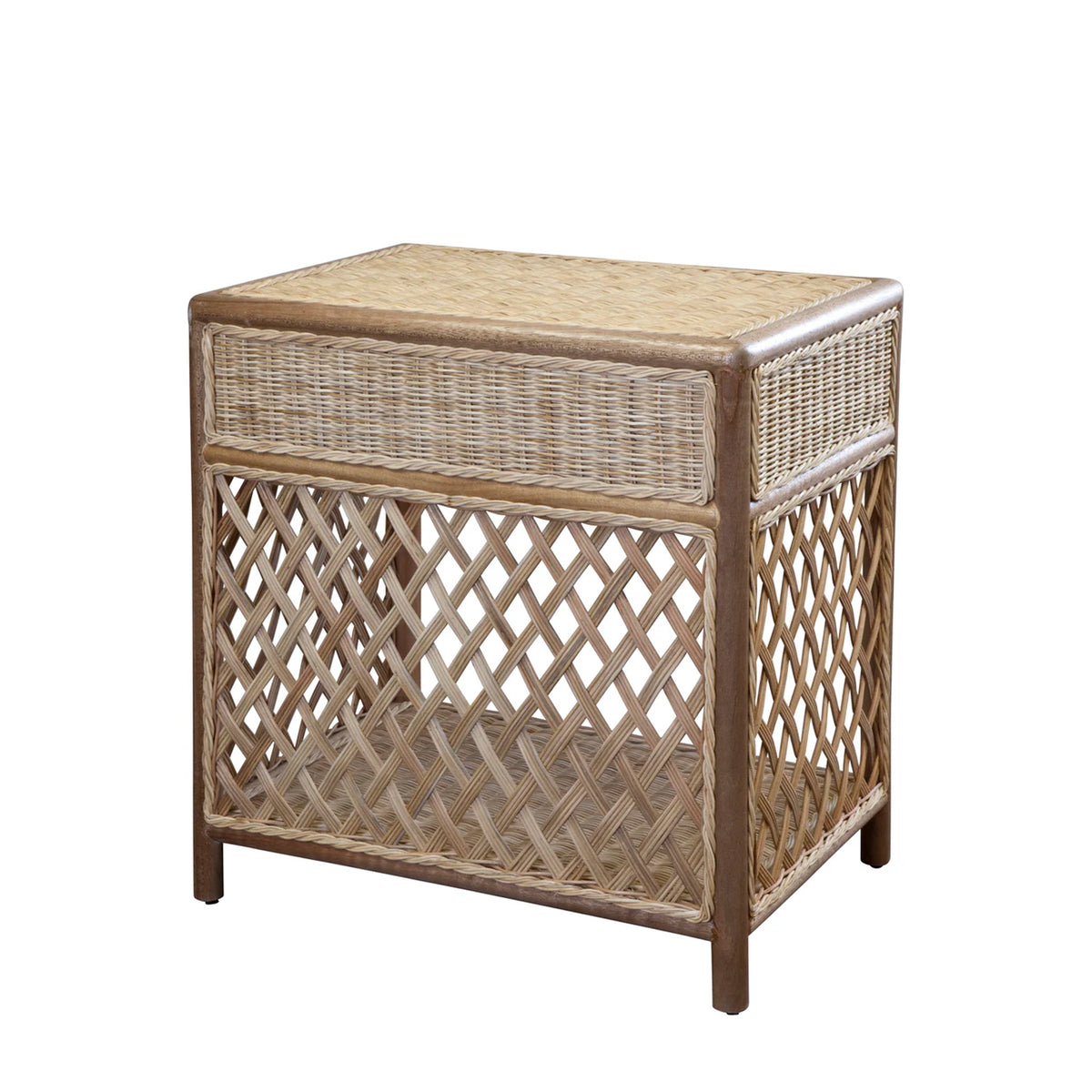 Trellis Bedside Table