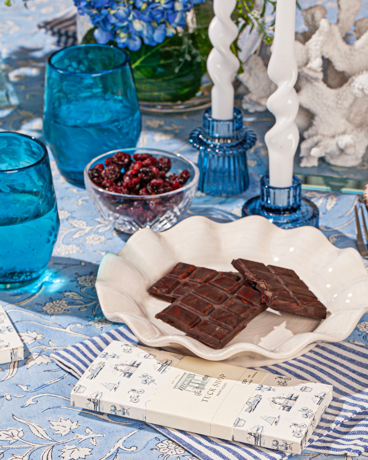 OTM Exclusive: Set of Personalized Nantucket Cranberry Chocolate Bars