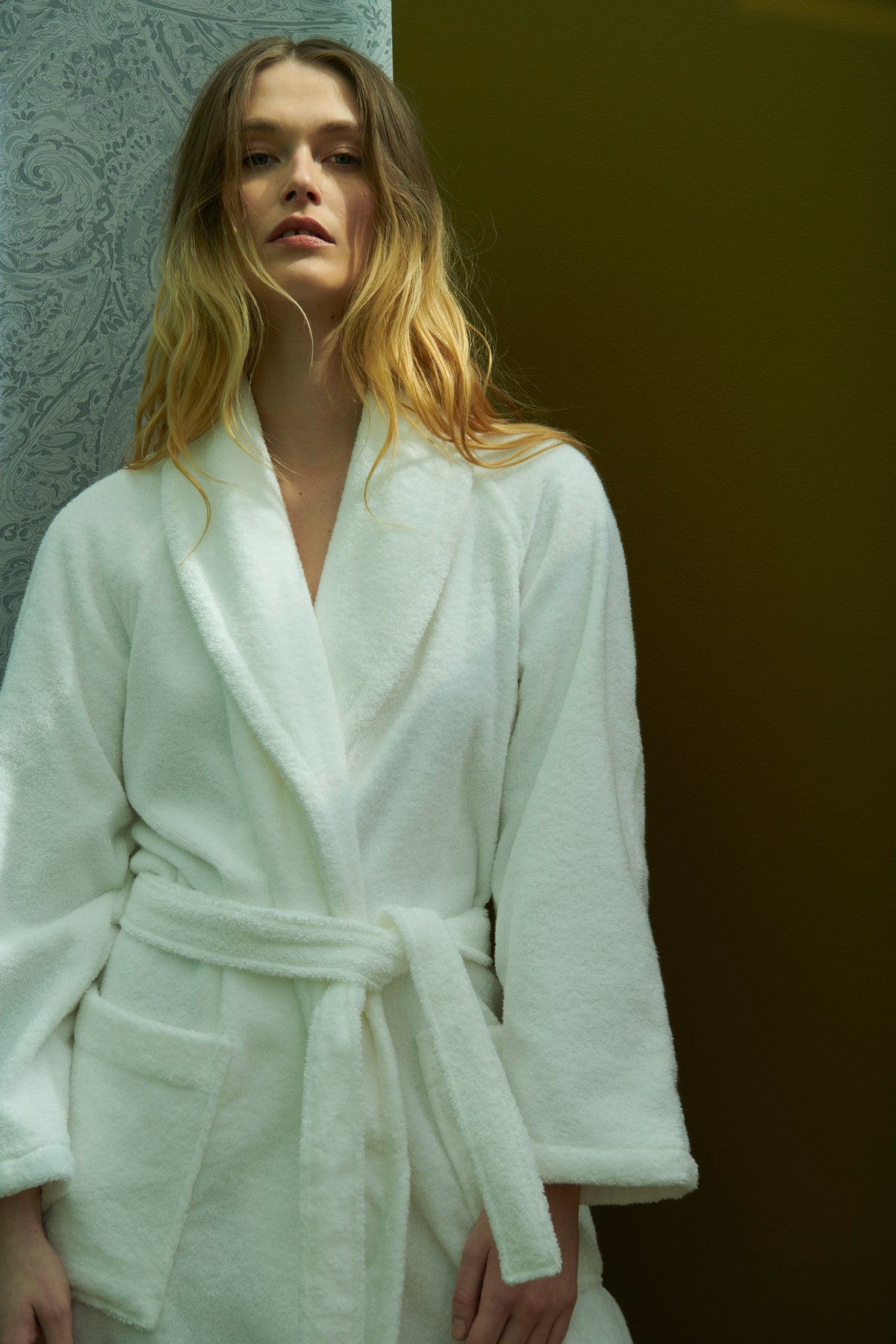 Etoile Shawl Collar Bathrobe