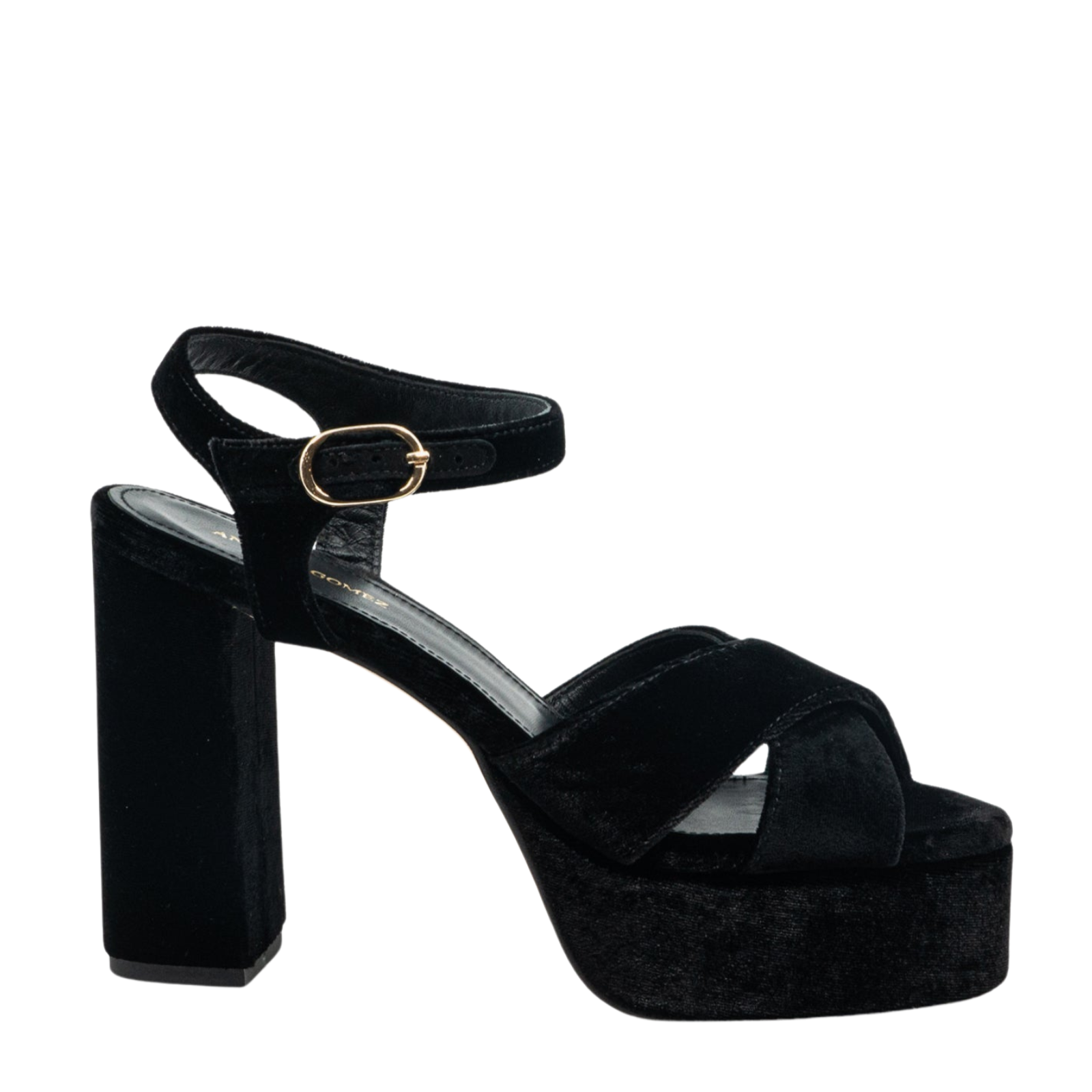 Bella Sandal in Velvet