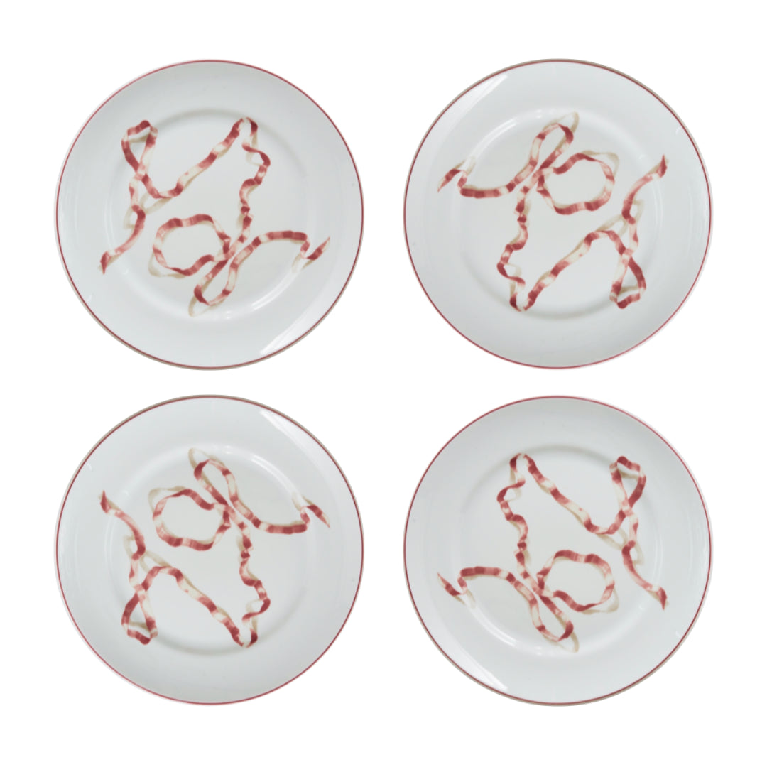 Ribbon Dinner Plates