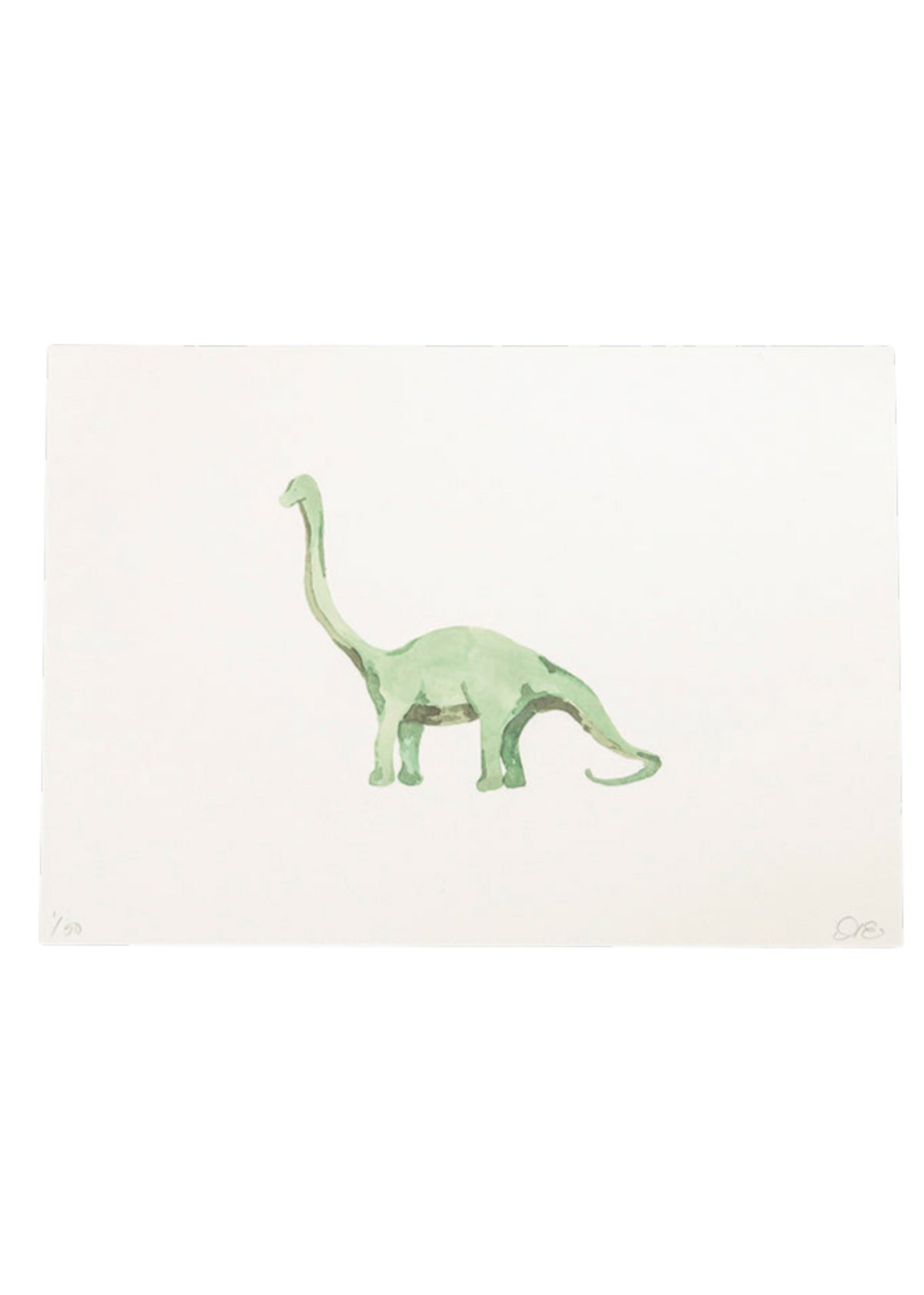 Limited Edition Diplodocus Print