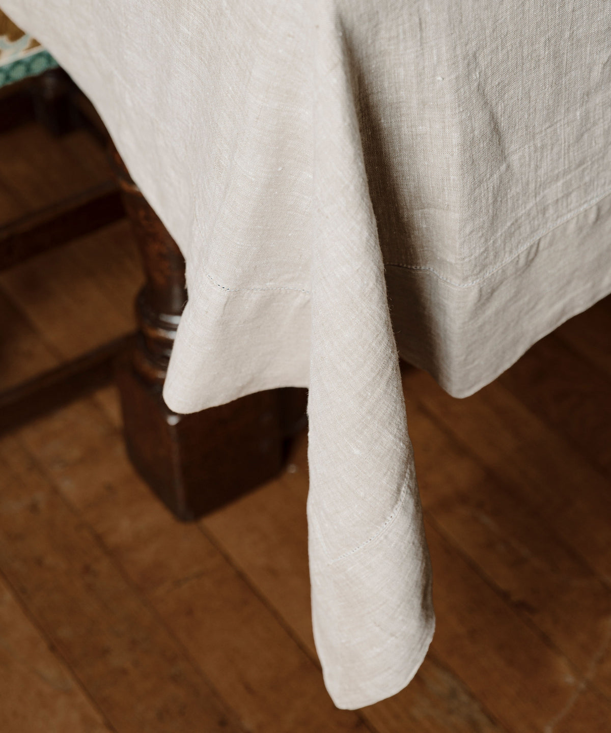 Rebecca Udall Classic Hemstitch Linen Tablecloth, Hem