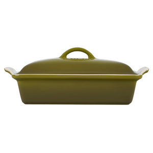 Heritage Covered Rectangular Casserole in Olive