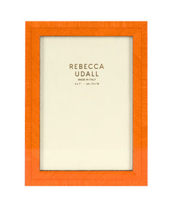 Orange Bianca photo frame by Rebecca Udall