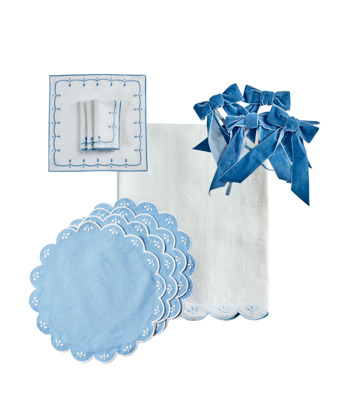 The Bridget Bridal Linen Bundle, Set of 4