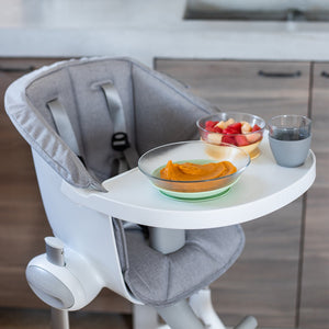 BÉABA Up & Down High Chair with Cushion in Grey