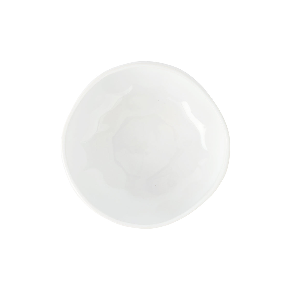 Aria White Organic Medium Serving Bowl