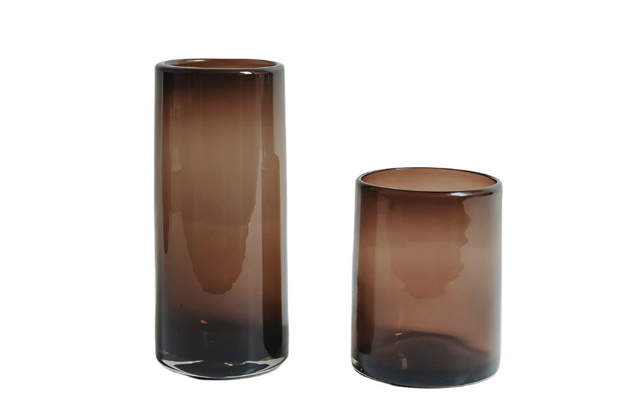 Handblown Glasses in Set of 4 in Tamarind