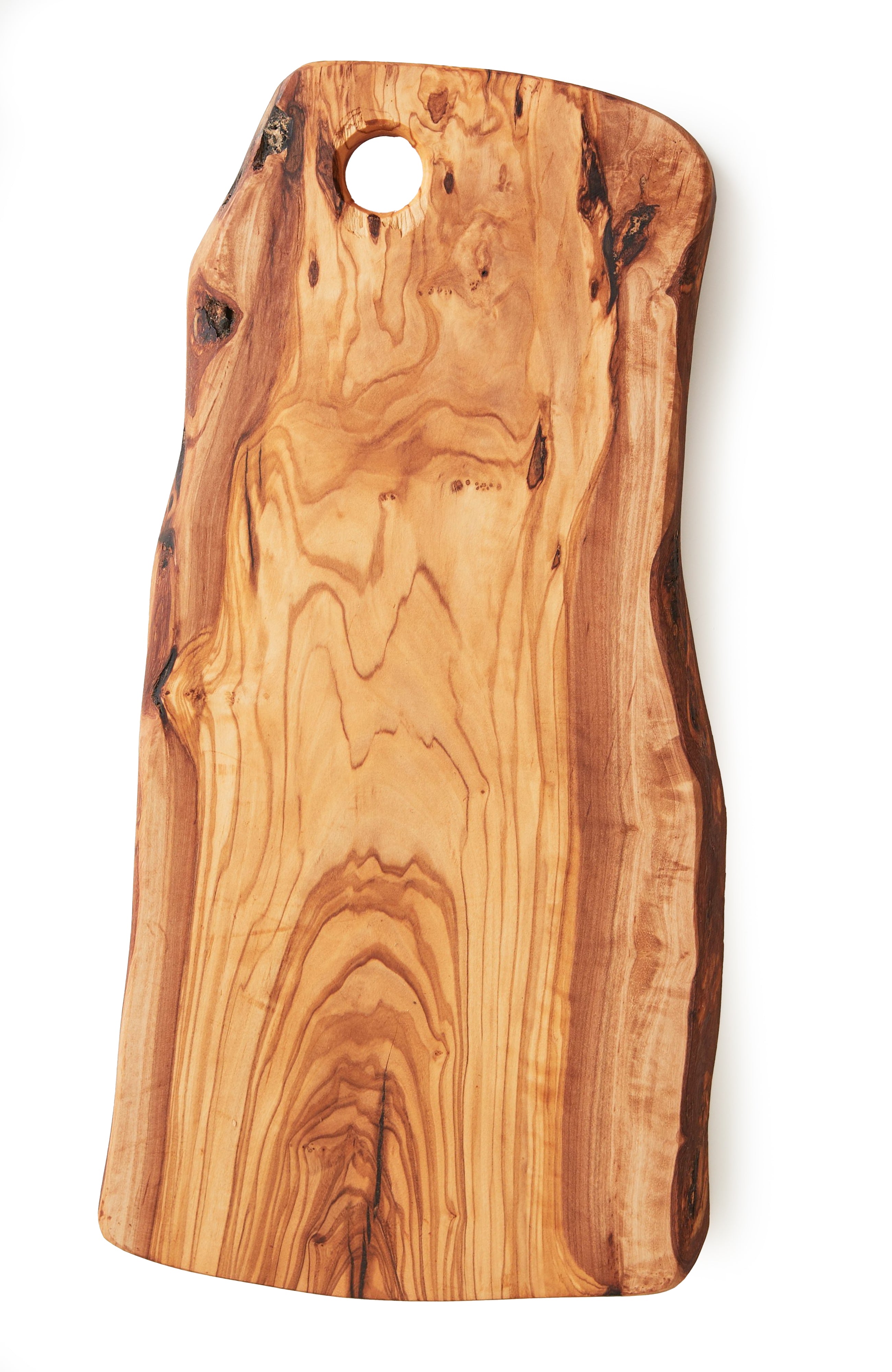 Italian Olivewood Charcuterie Board with Hole