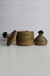 Moroccan Bread Basket, Set of 2