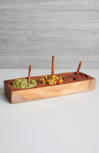 Guamuchil Wood Salsa Dish