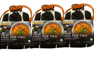 Thai for Two in Organic Panang Curry Kit, Set of 3