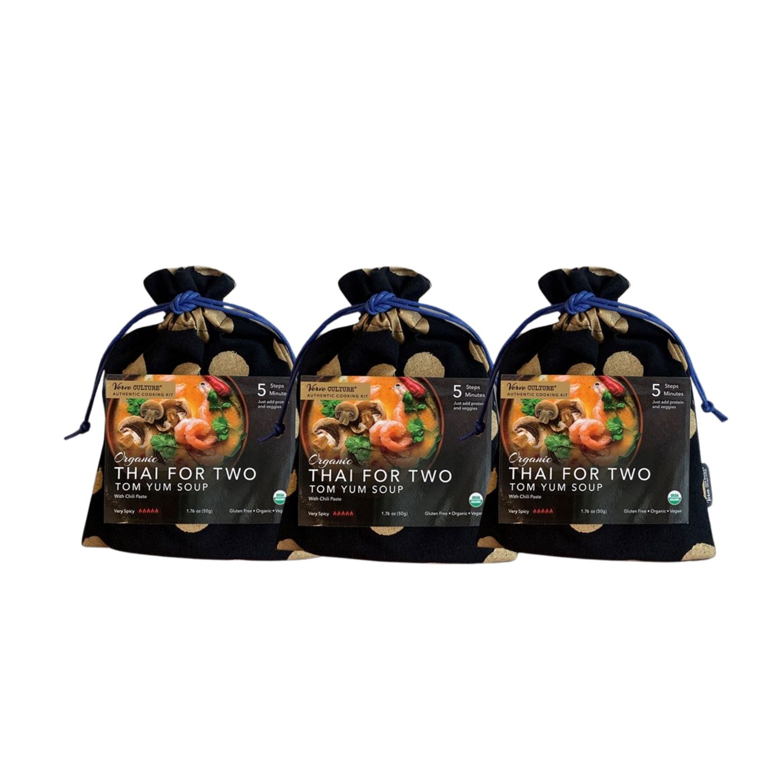 Thai for Two in Organic Tom Yum Soup, Set of 3