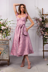 The Vera Dress in Orchid Haze Windsor