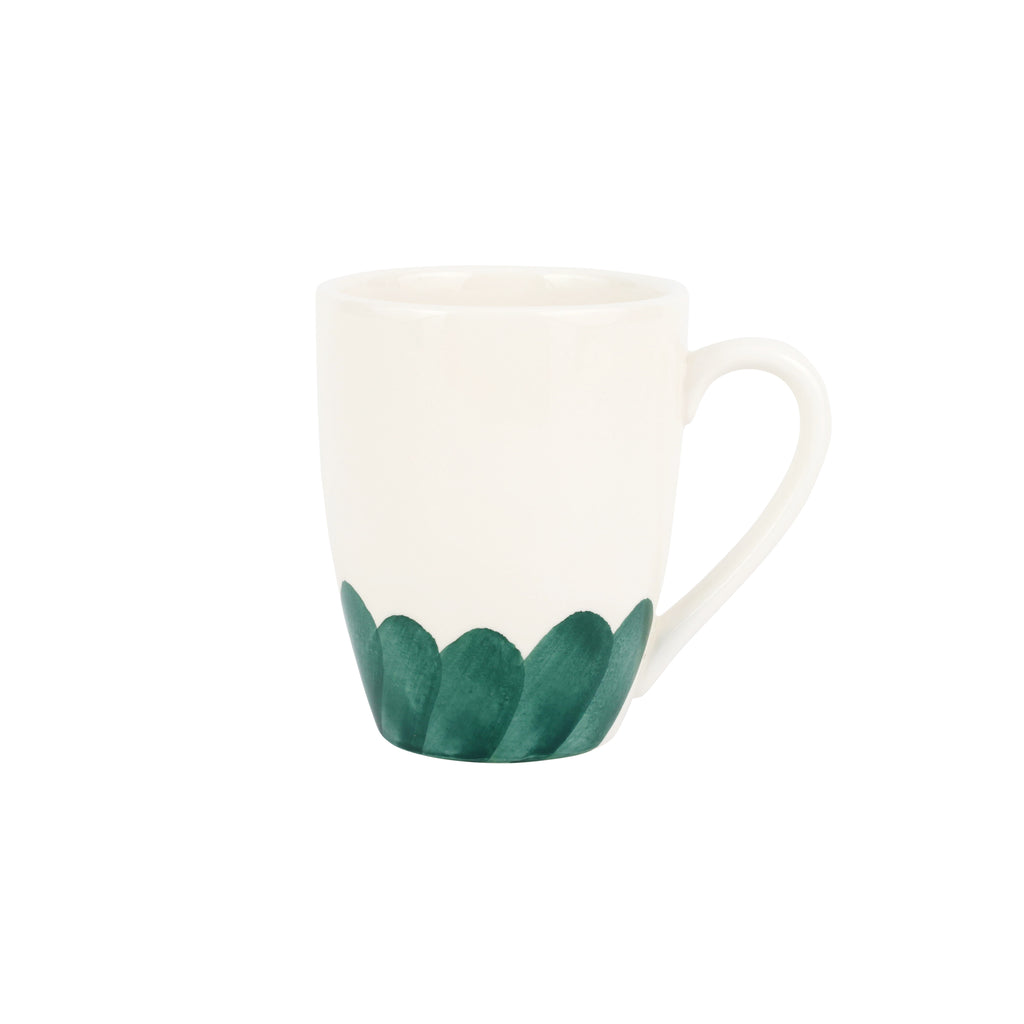 Lisbon Green Brushstroke Mug