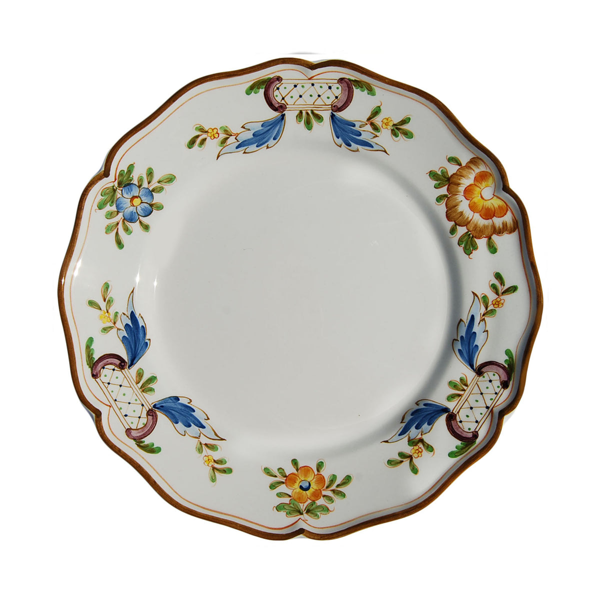 Vecchia Torino Dinner Plates in Multi, Set of 6