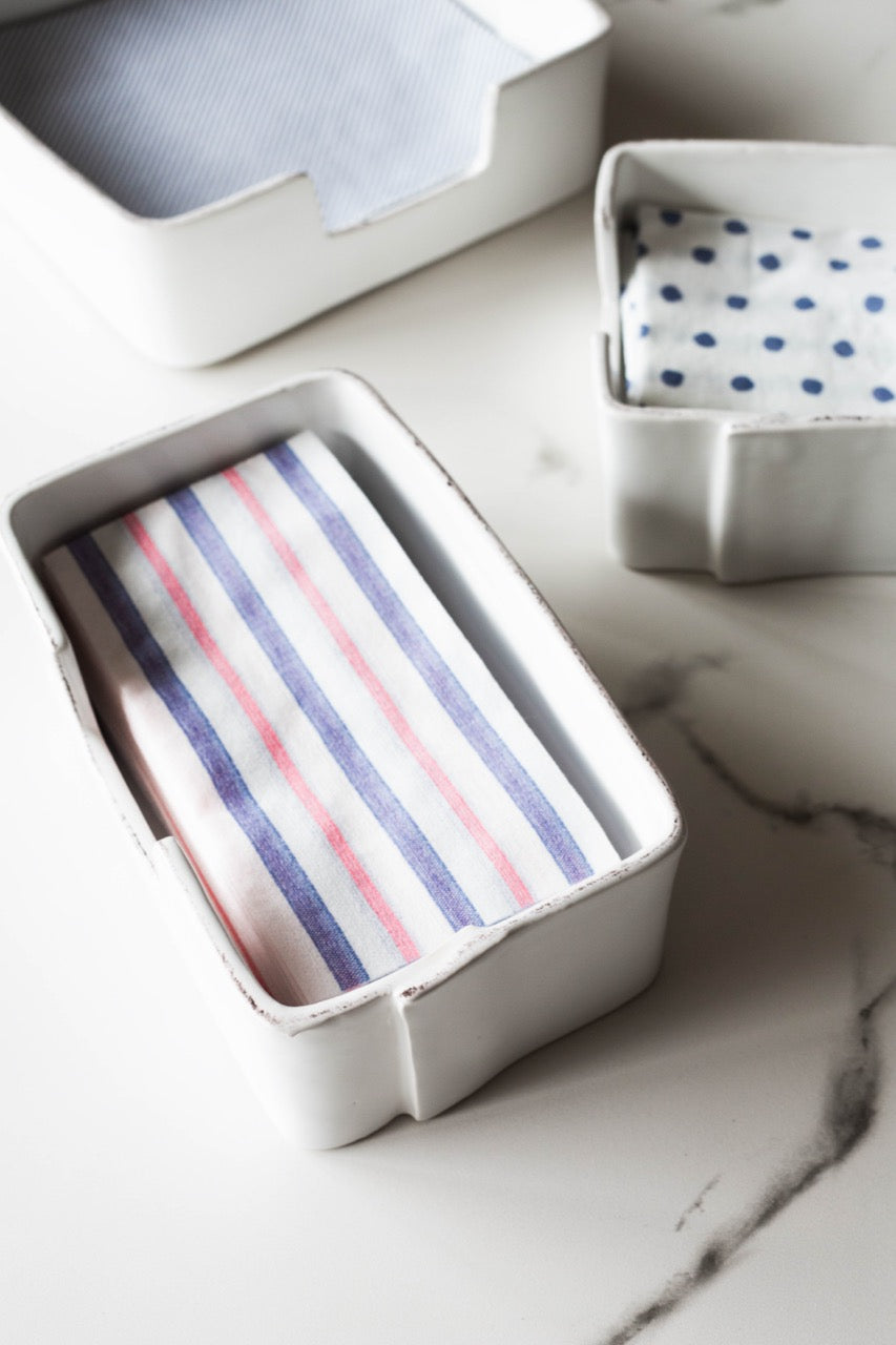 Papersoft Napkins Americana Stripe Guest Towels, Pack of 20