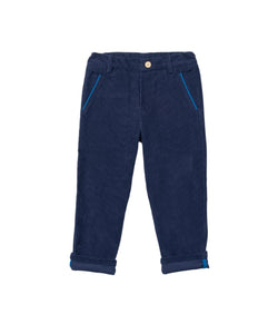 Walken Slim Pant in Navy Corduroy