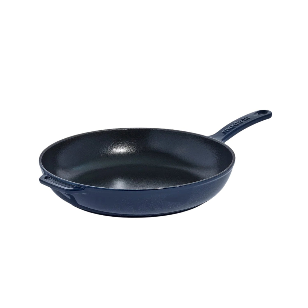 Enameled Cast Iron Skillet in Harbour Blue