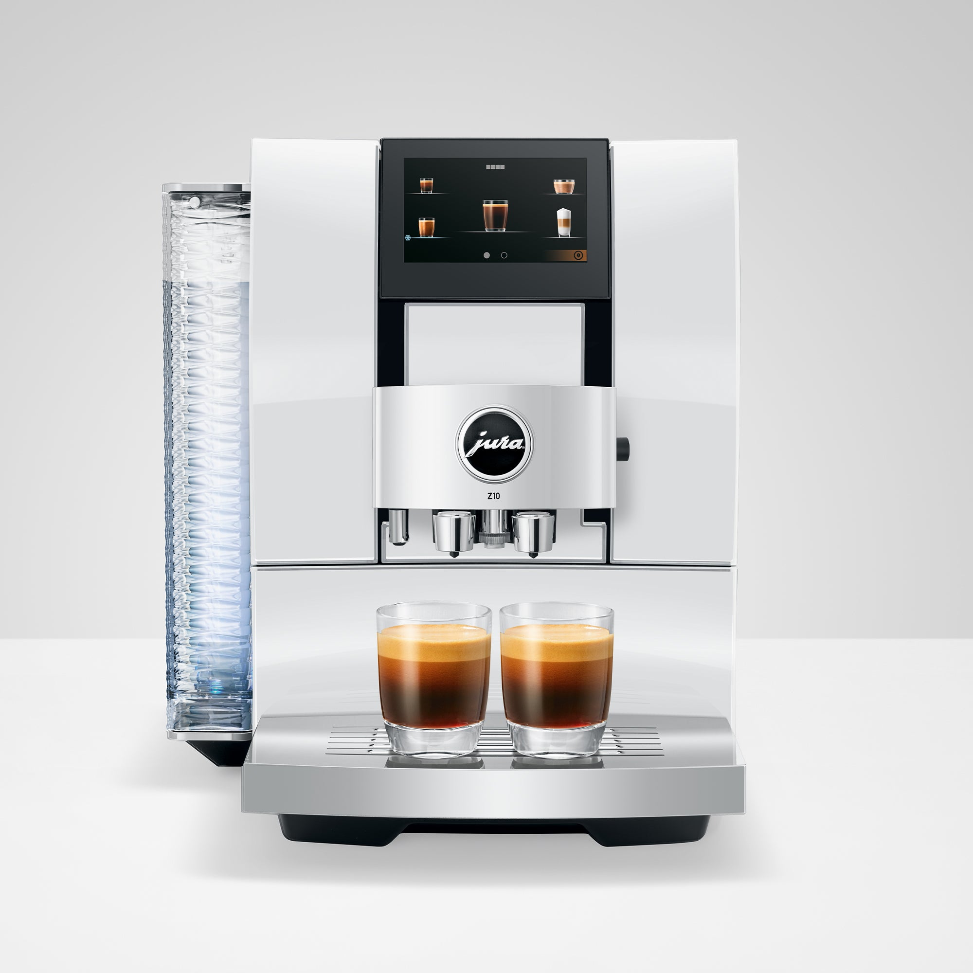 Z10 Fully Automatic Coffee Machine in Diamond White