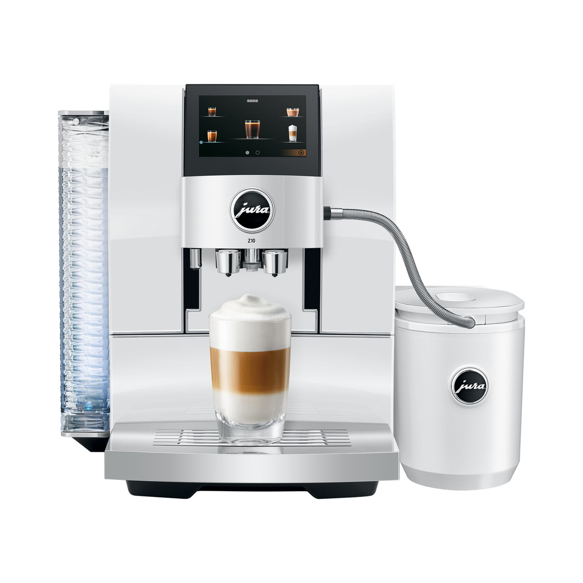 Z10 Fully Automatic Coffee Machine in Diamond White