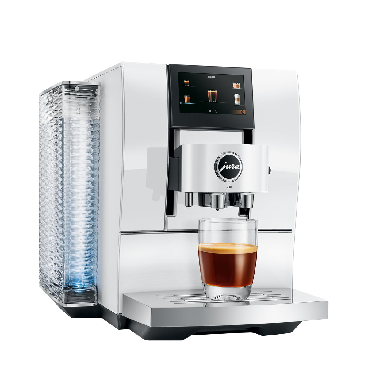 Z10 Fully Automatic Coffee Machine in Diamond White