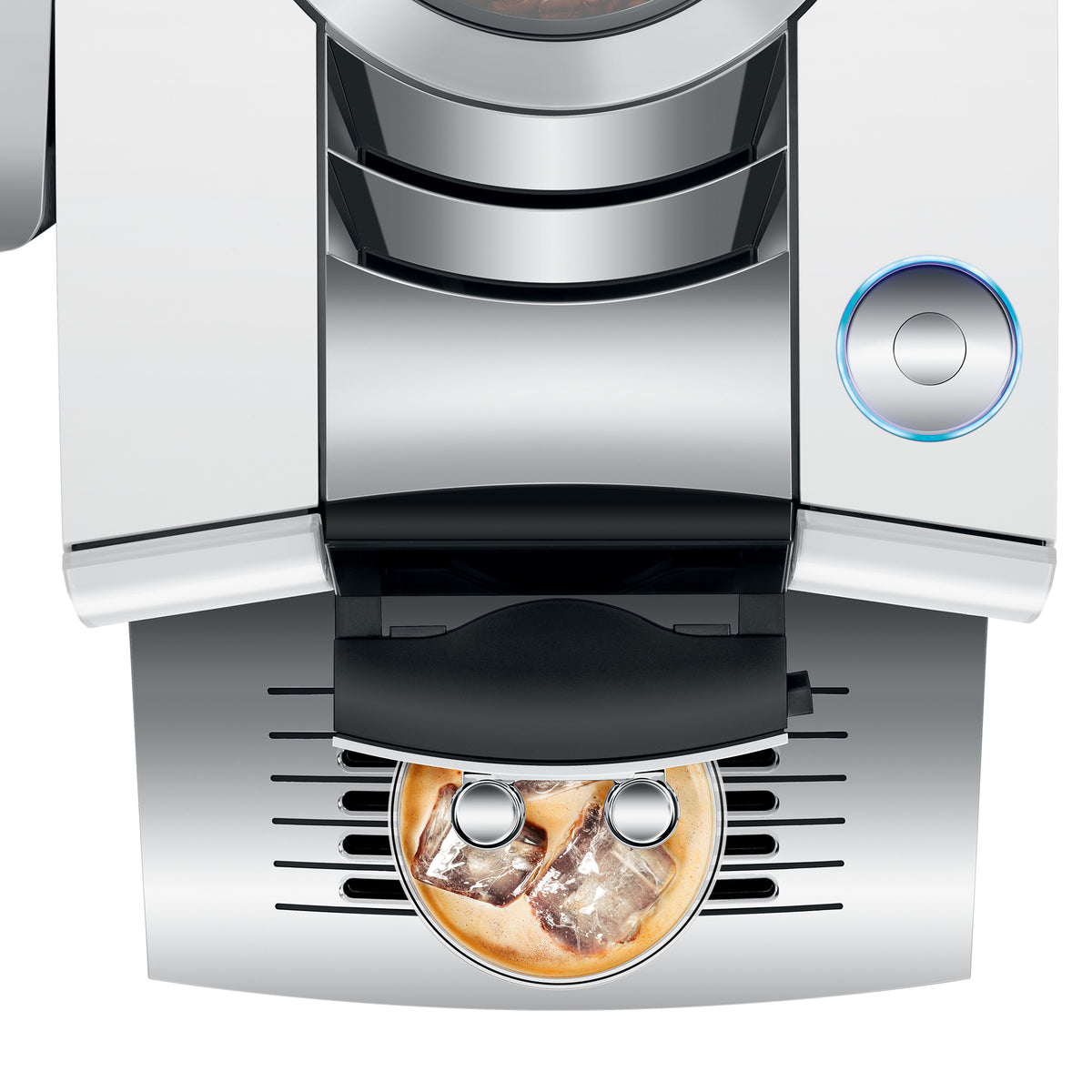 Z10 Fully Automatic Coffee Machine in Diamond White