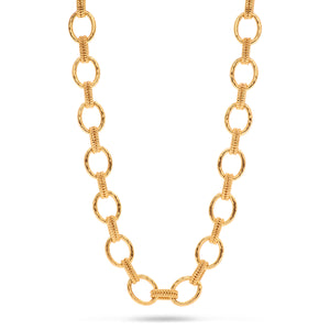 Cleopatra Regal Necklace in Gold