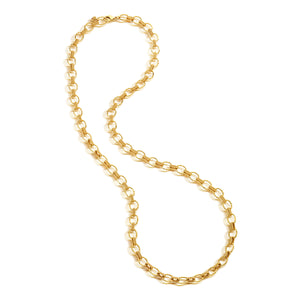 Cleopatra Small Link Necklace in Gold