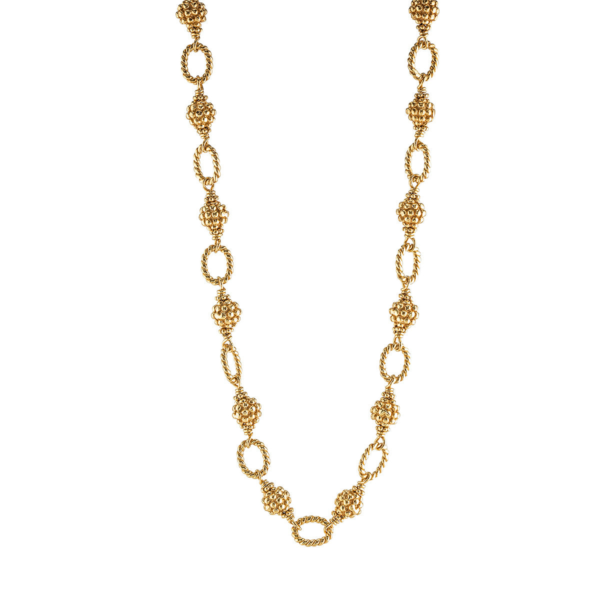 Berry & Bead Chain in Gold