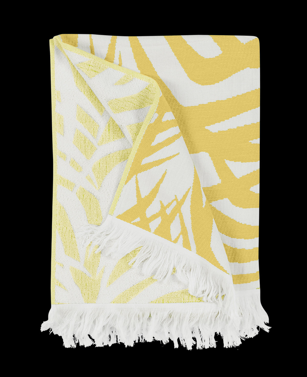 Matouk Schumacher Zebra Palm Beach Towel