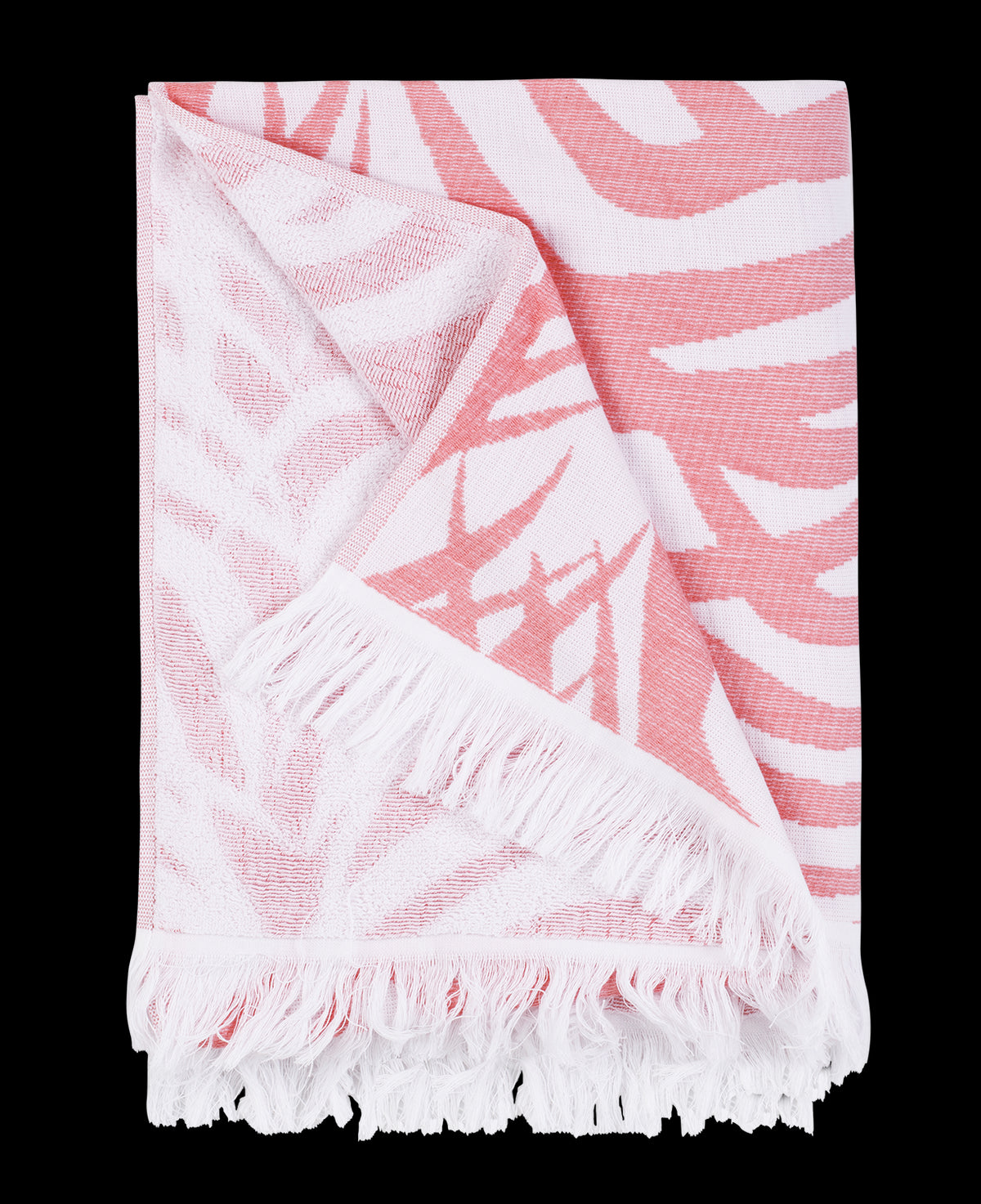 Matouk Schumacher Zebra Palm Beach Towel