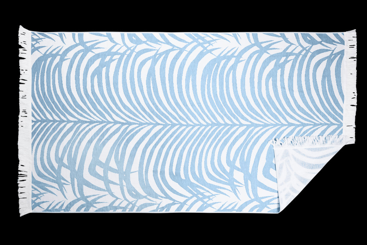 Matouk Schumacher Zebra Palm Beach Towel