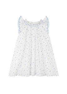 Children’s Zoe Plumbago Smocked Nightdress