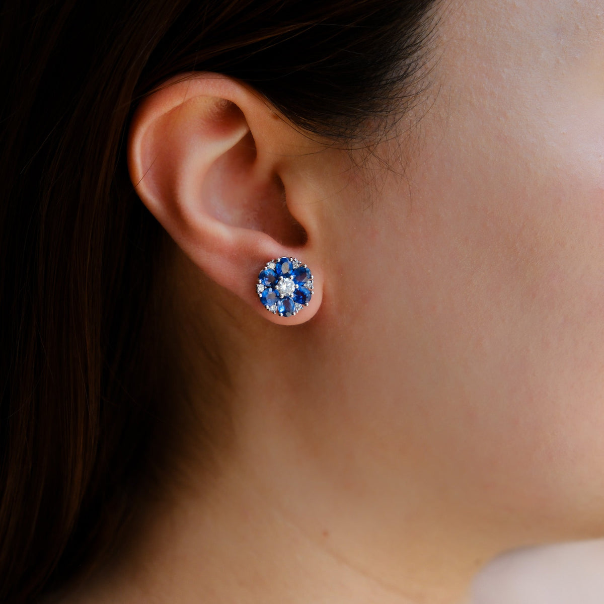 A Sea Of Blue Tidal Studs - Jewelry - RUCHI New York