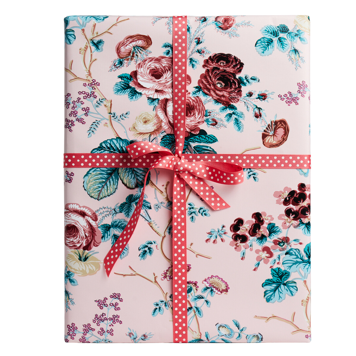 Salisbury Wrapping Paper In Rose