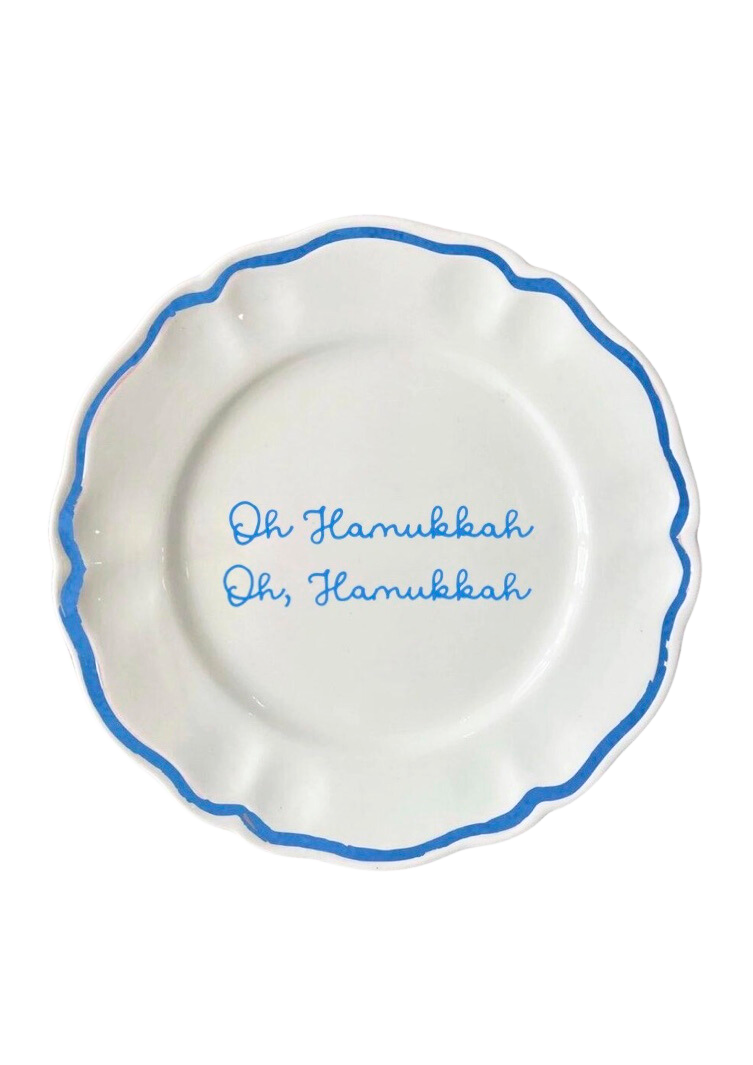 OTM Exclusive: Hanukkah Plates, Set of 4