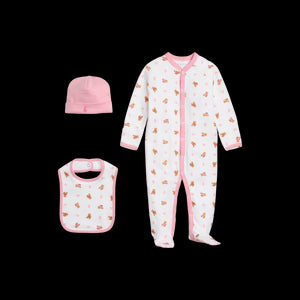 Polo Bear Cotton 3-Piece Gift Set