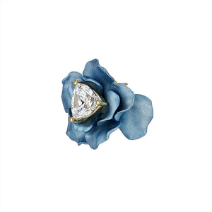 Baby Blue Rose Studs